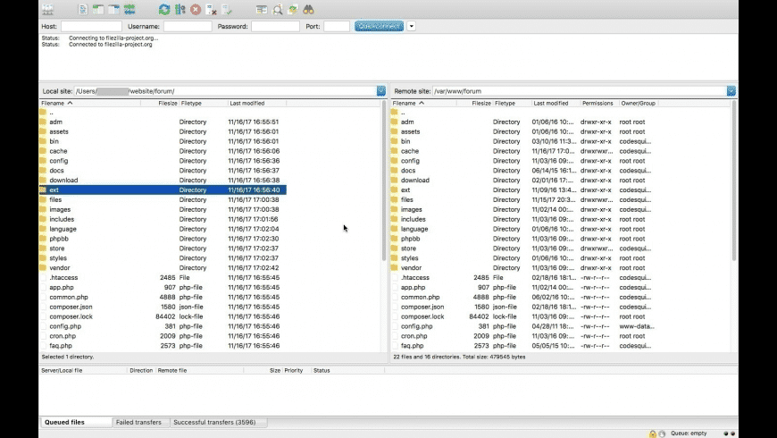 filezilla server for mac